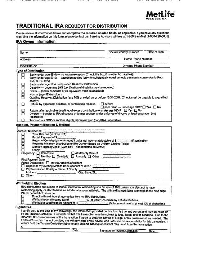 Fax page
