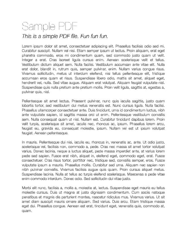 fax page