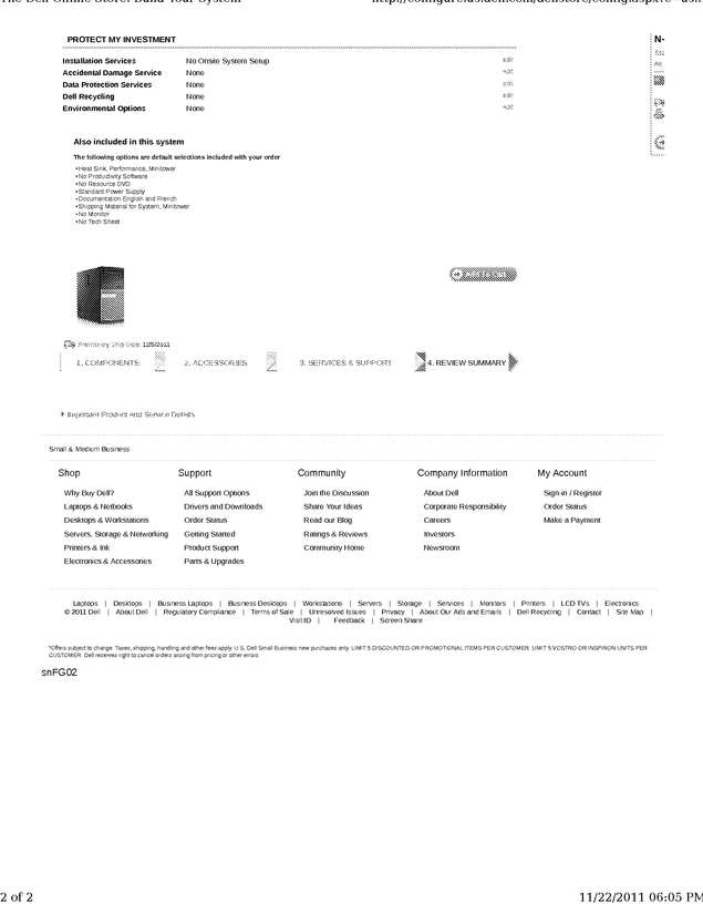 Fax page