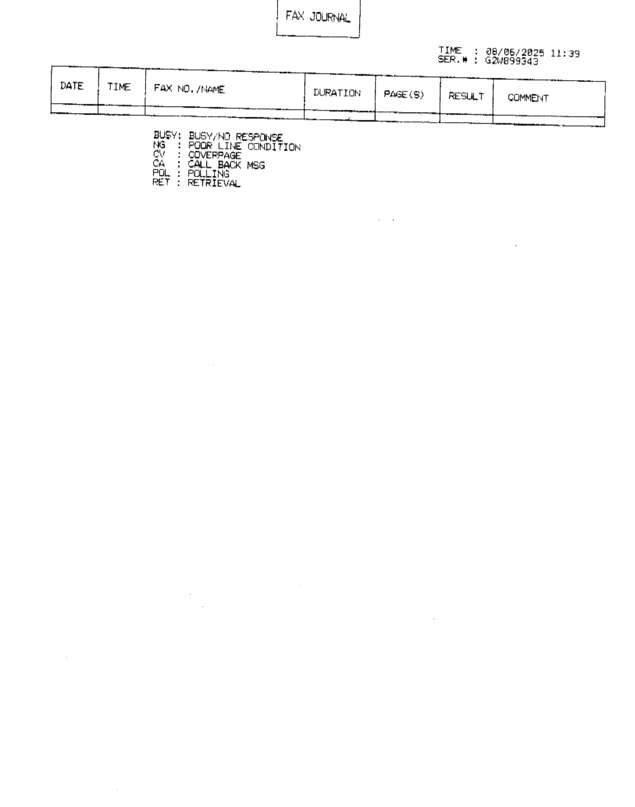 fax page