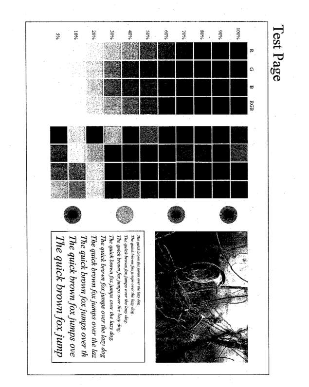 Fax page
