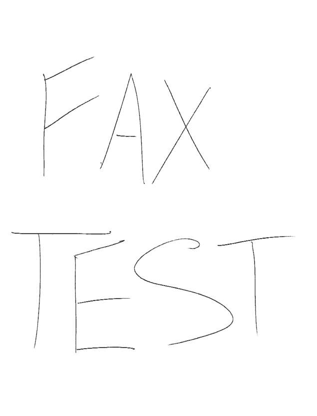 fax page