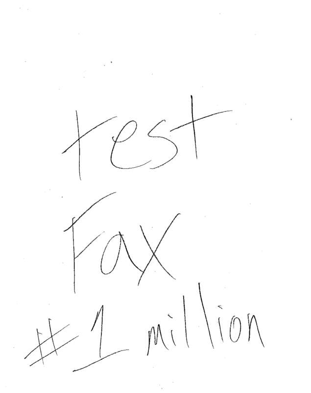 fax page