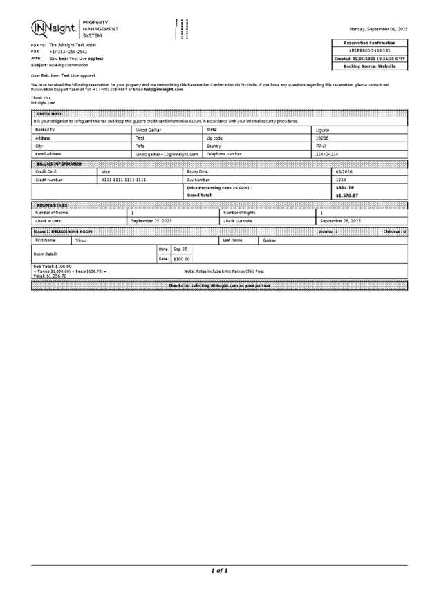 fax page