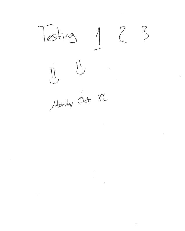 fax page