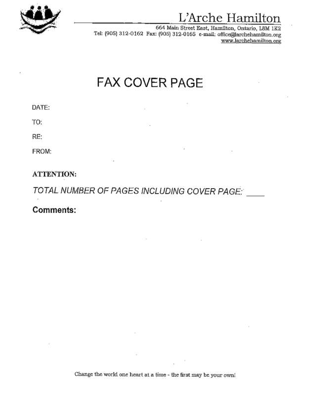 fax page