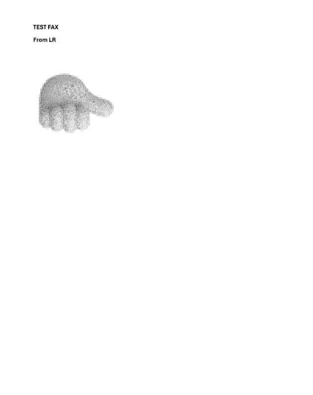 fax page