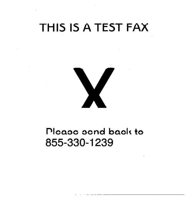 fax page