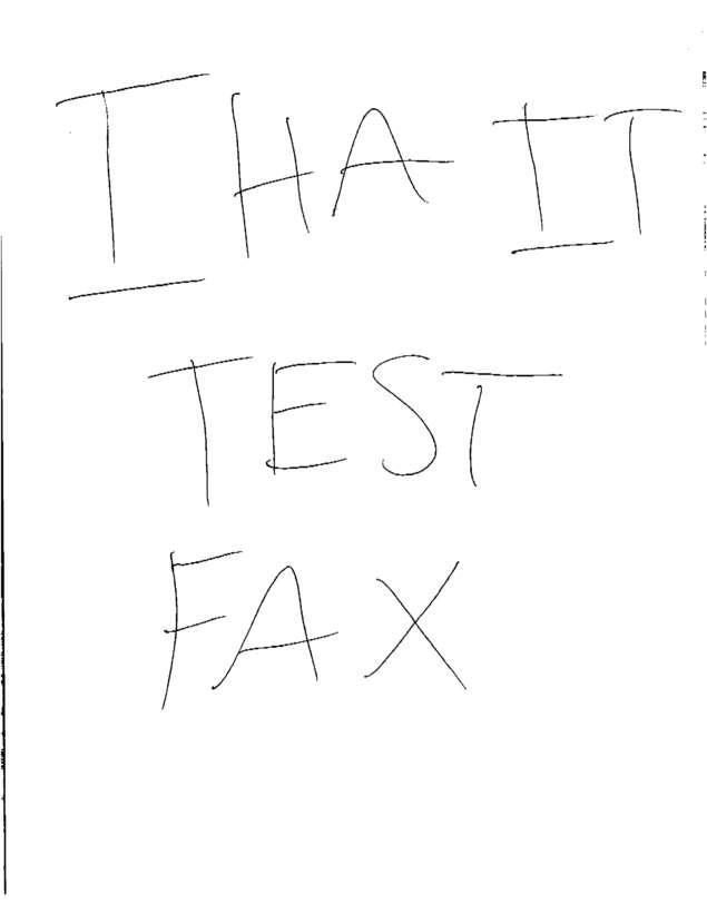 fax page