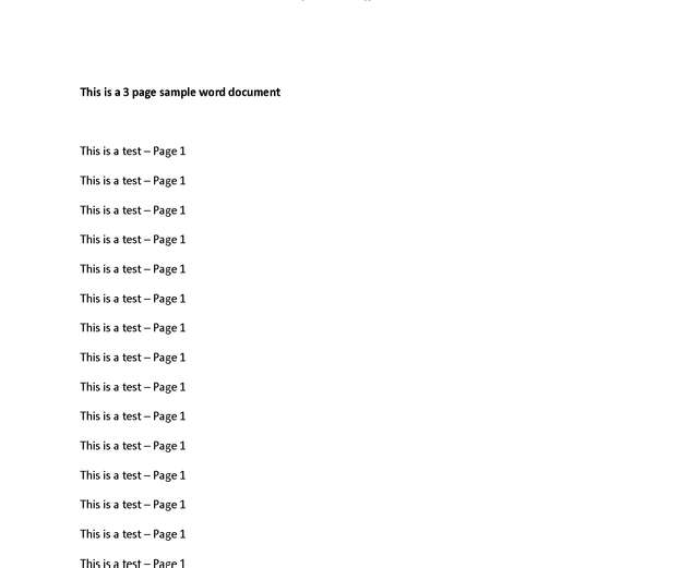 Fax page