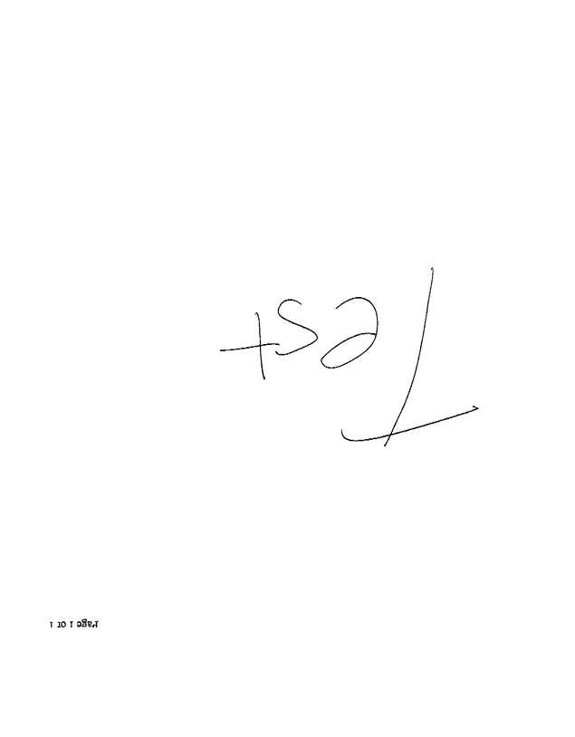Fax page