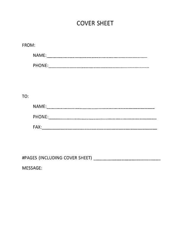 Fax page