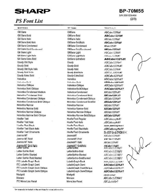 Fax page