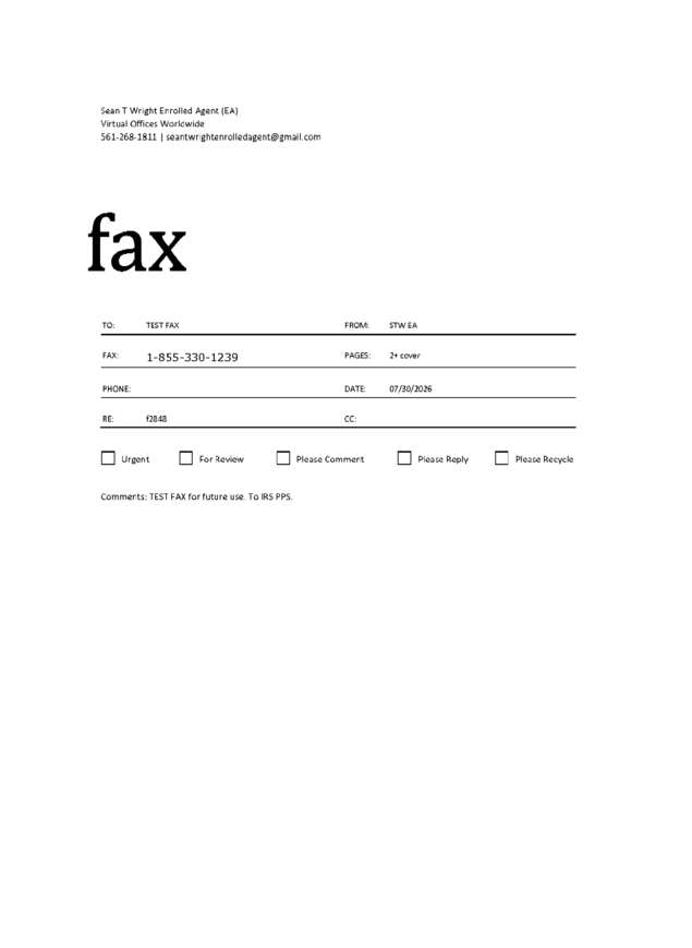 fax page