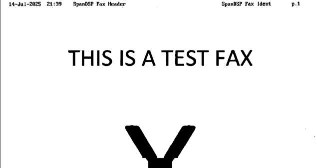 fax page