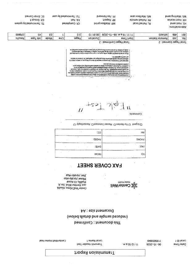fax page