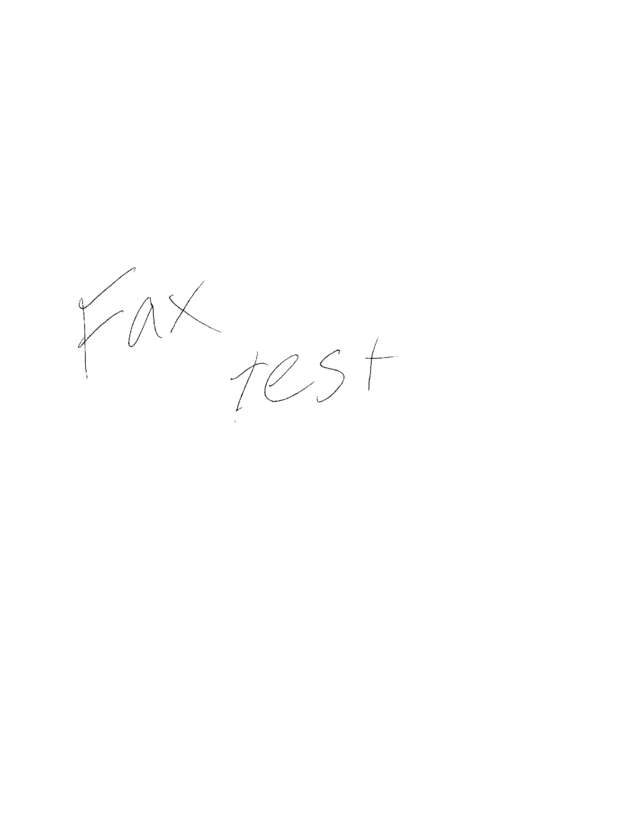 fax page