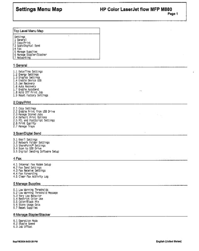 Fax page