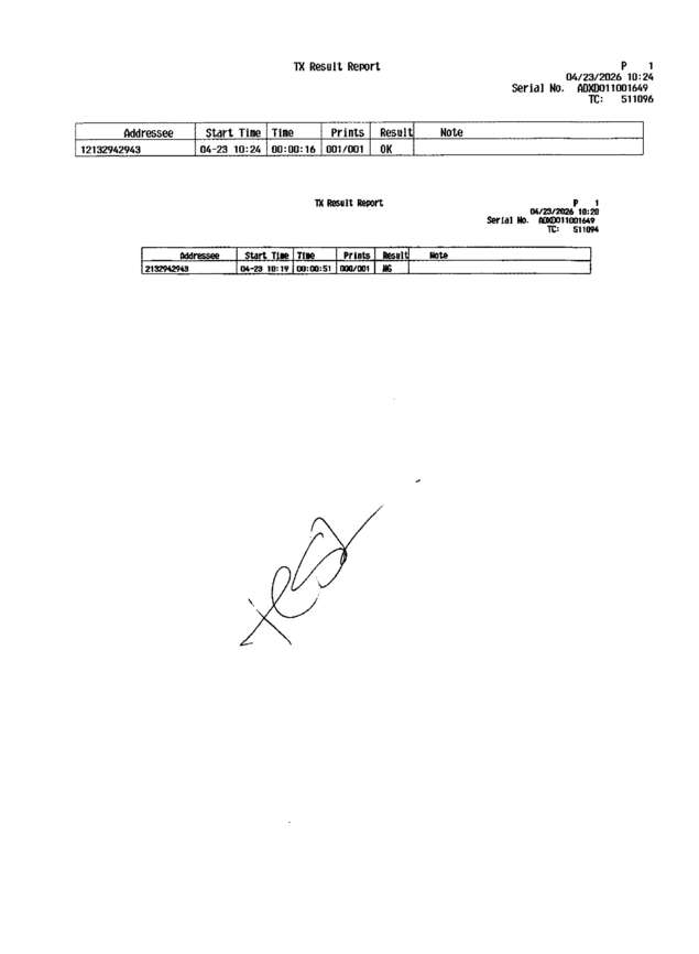 fax page
