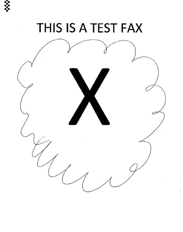 fax page