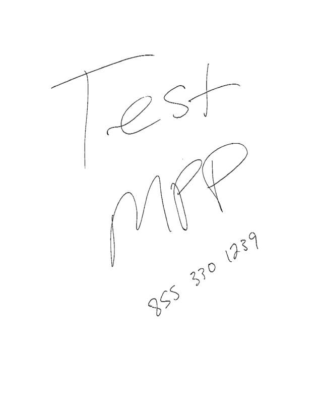 Fax page
