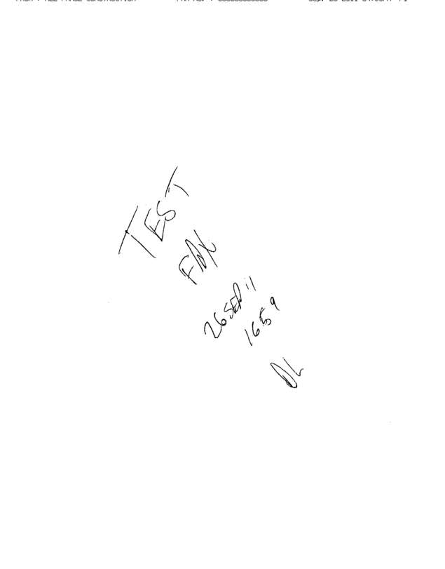 Fax page