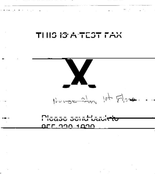 fax page