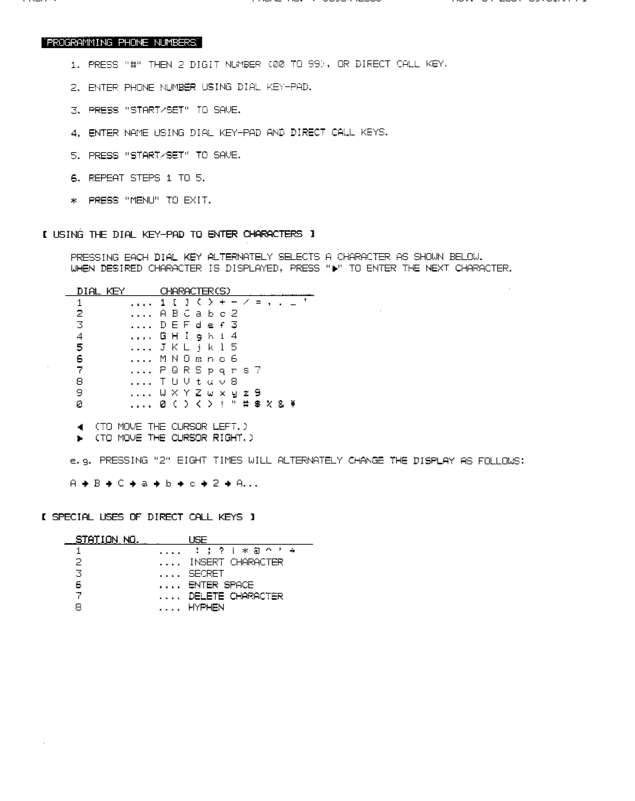 Fax page