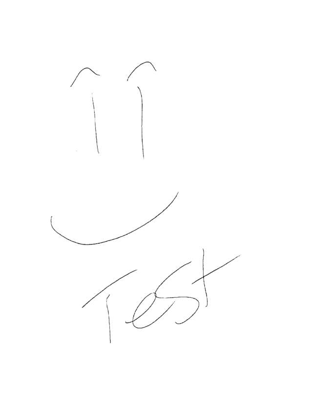 Fax page