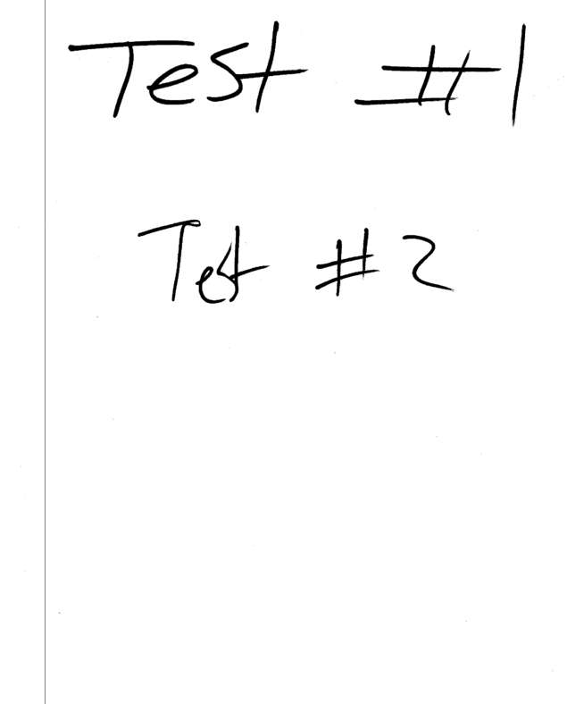Fax page