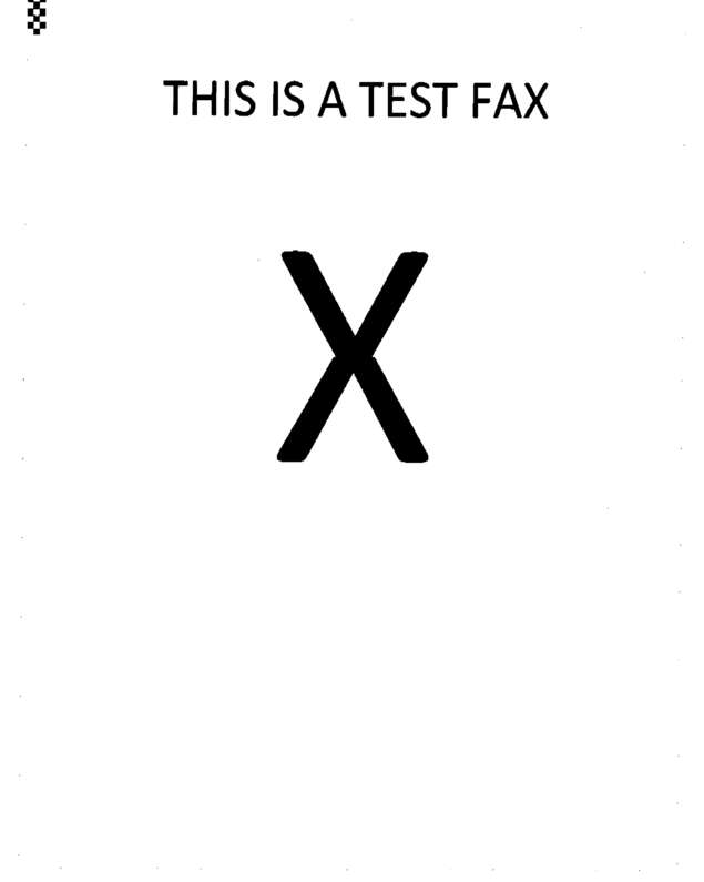 fax page