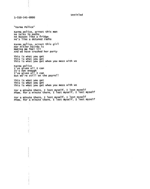 Fax page
