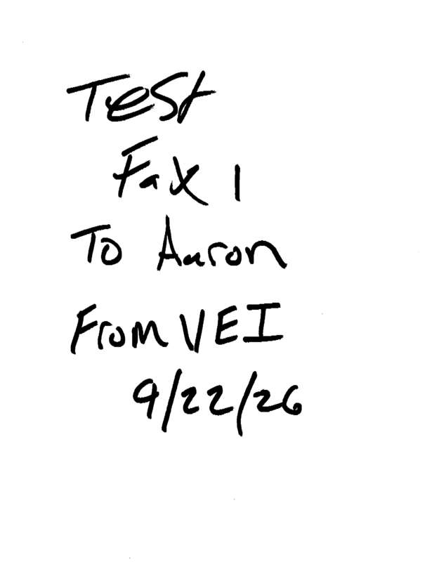 fax page