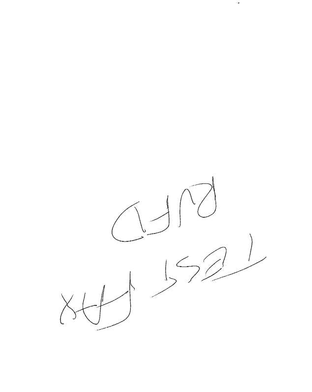 Fax page