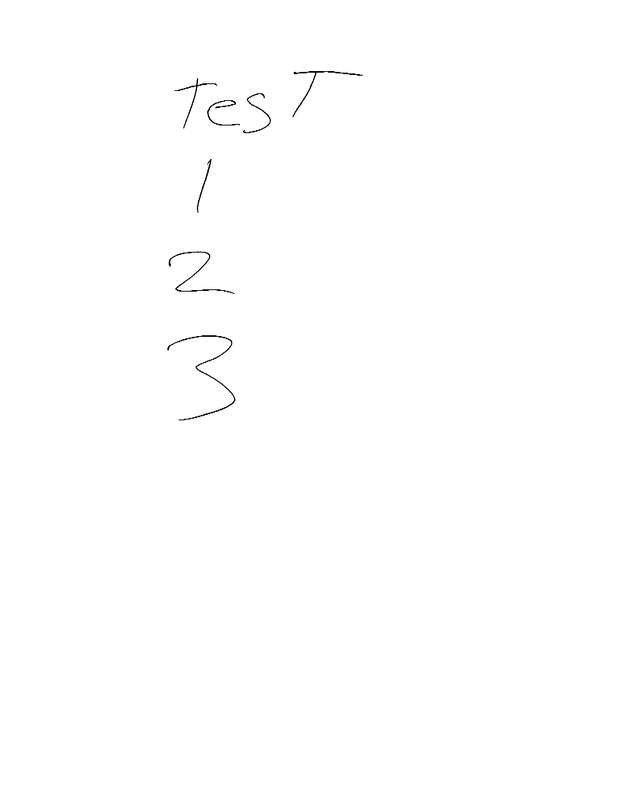 Fax page