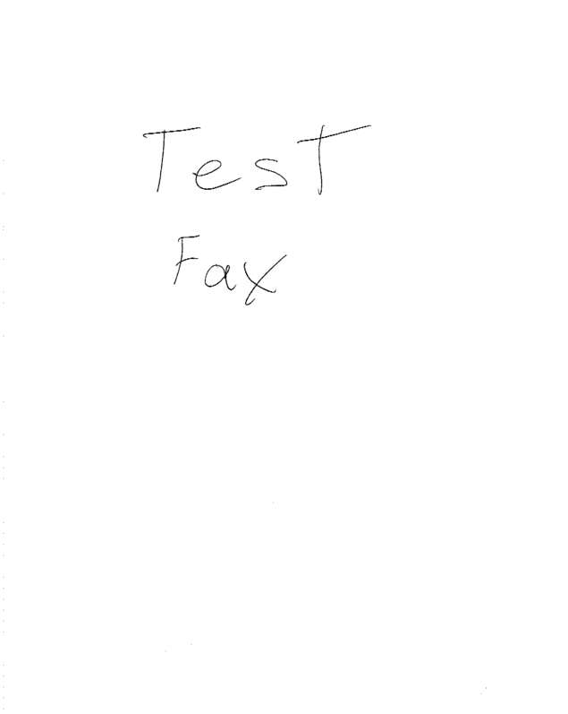 Fax page