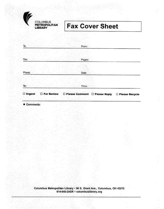 fax page