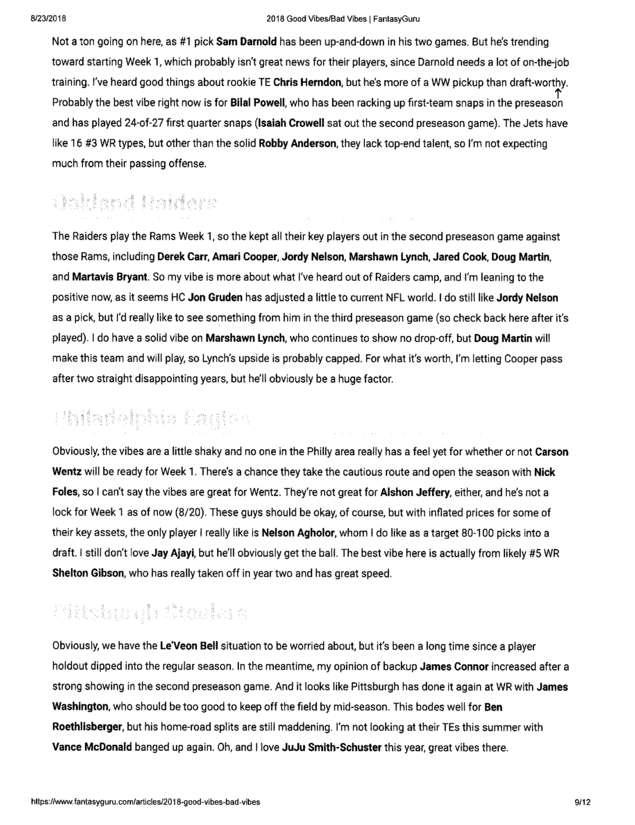 Fax page