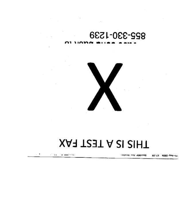 fax page
