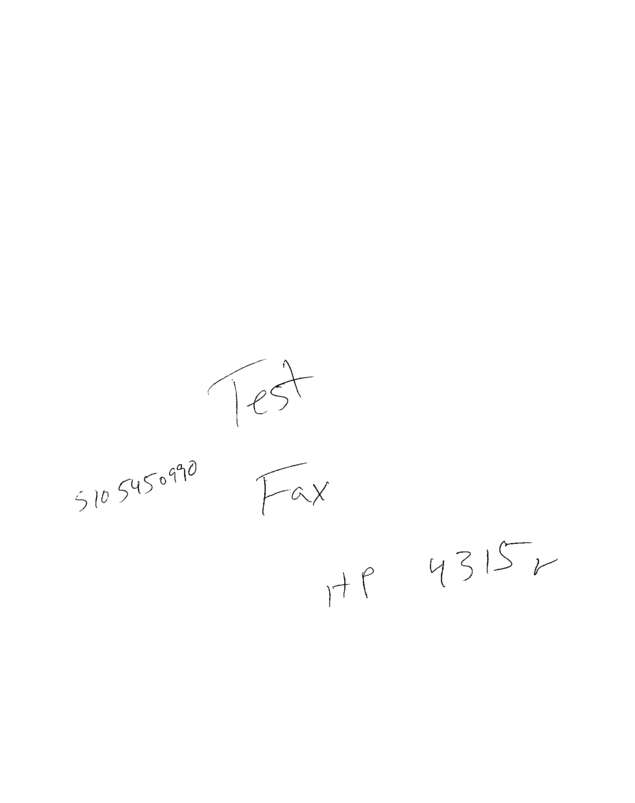 fax page