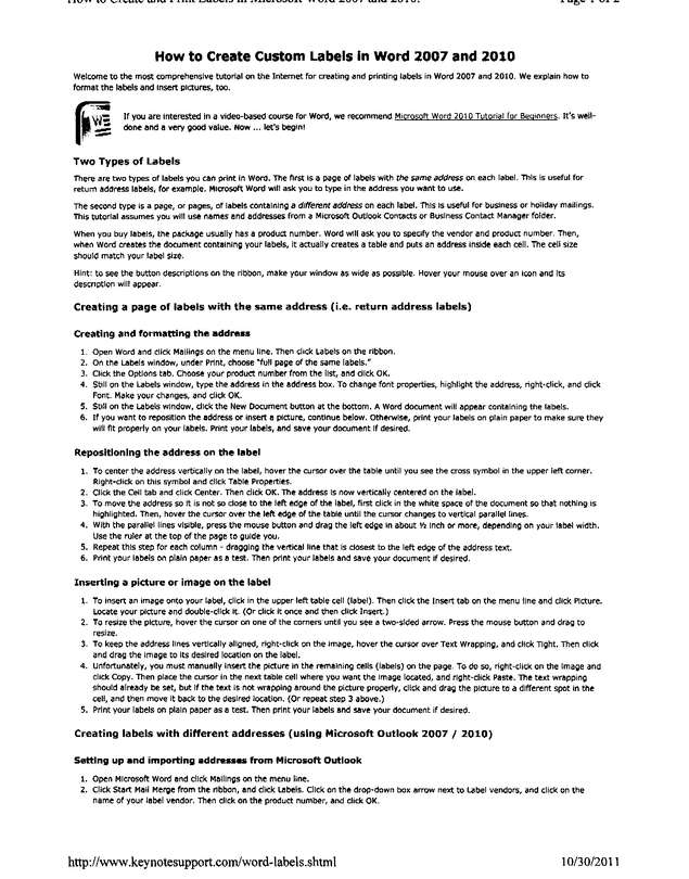 Fax page