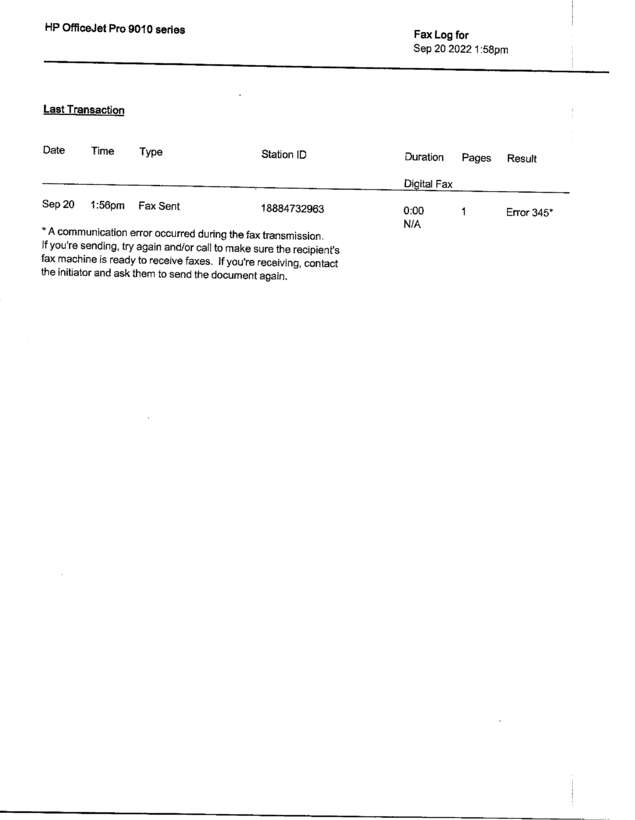 fax page