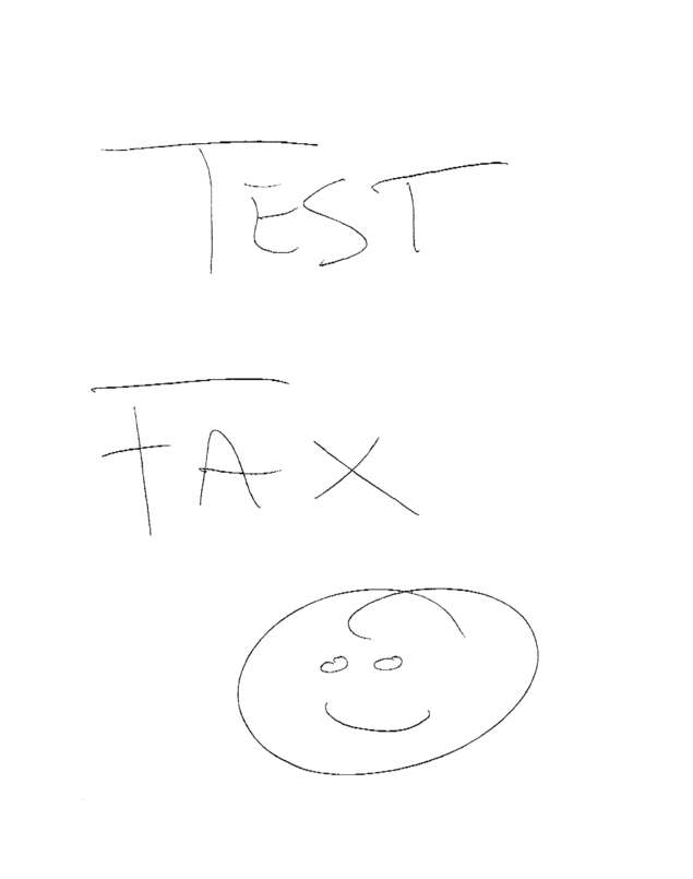 fax page