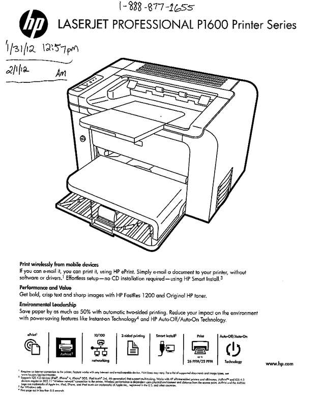 Fax page