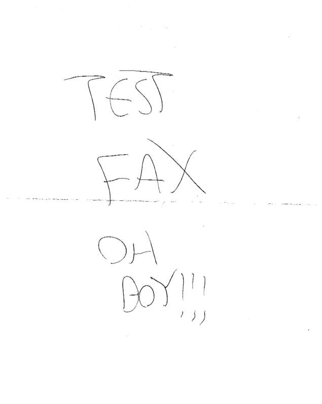 fax page