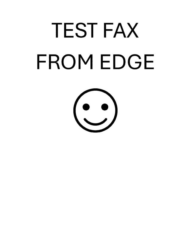 fax page