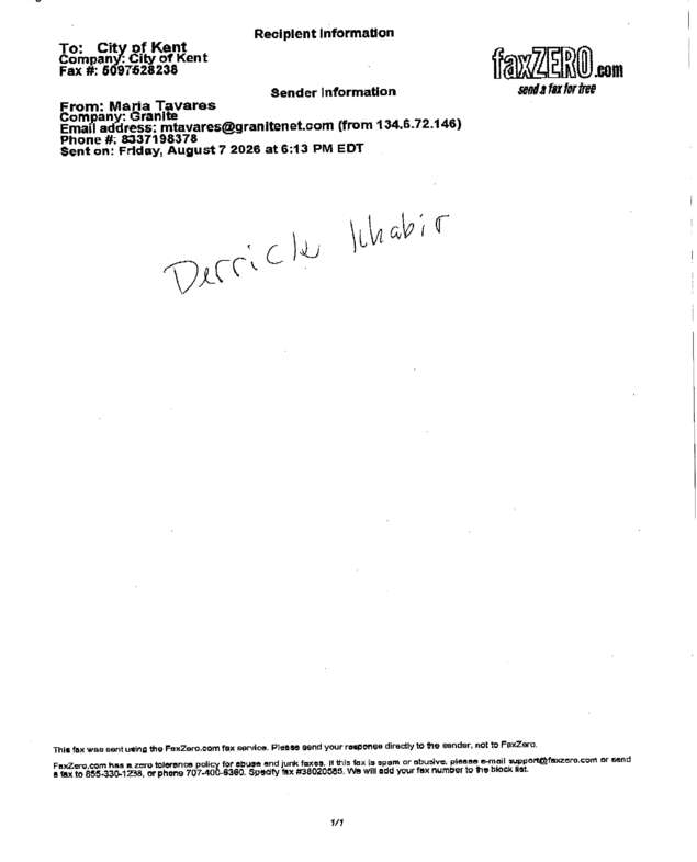 fax page