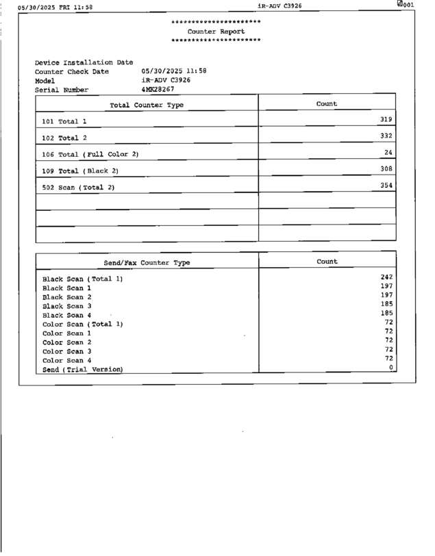 fax page