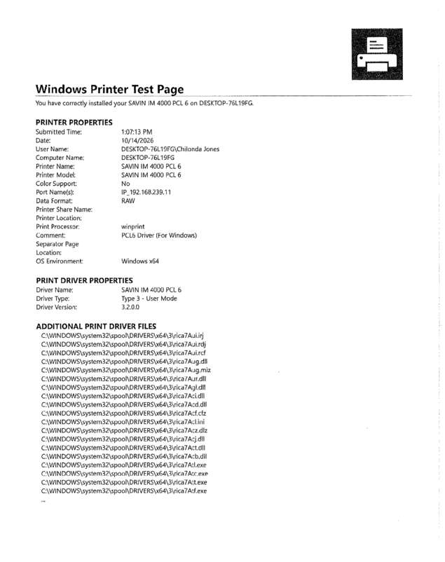 fax page