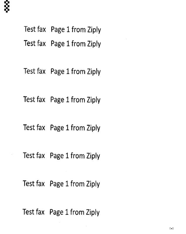fax page